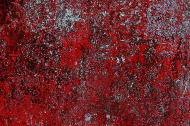 Duvar dokusu arkaplanı eski boyayla soyulmuş 