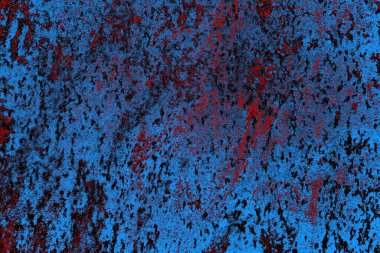 Çizik ve çatlaklarla metal doku