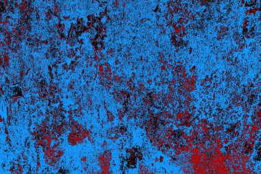 Çizik ve çatlaklarla metal doku