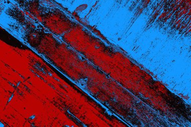 Çizik ve çatlaklarla metal doku