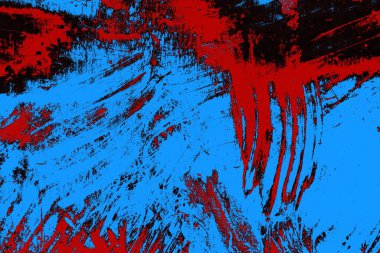 Çizik ve çatlaklarla metal doku