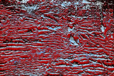 Duvar dokusu arkaplanı eski boyayla soyulmuş 