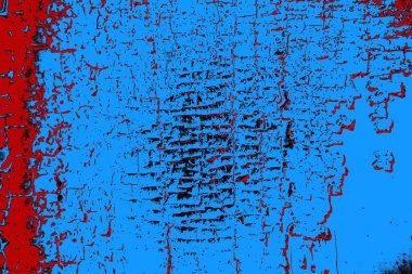 Çizik ve çatlaklarla metal doku