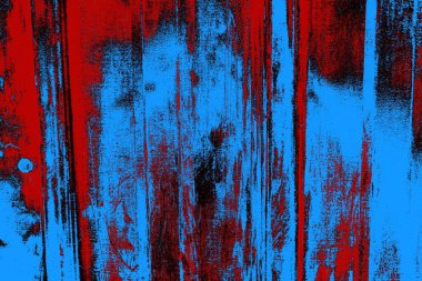 Çizik ve çatlaklarla metal doku