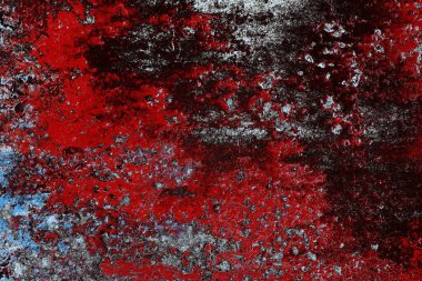 Duvar dokusu arkaplanı eski boyayla soyulmuş 