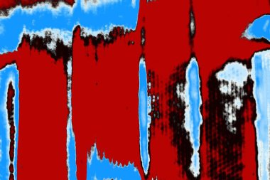 kırmızı, mavi ve siyah grunge duvar dokusu arkaplanı 