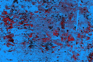 Çizik ve çatlaklarla metal doku