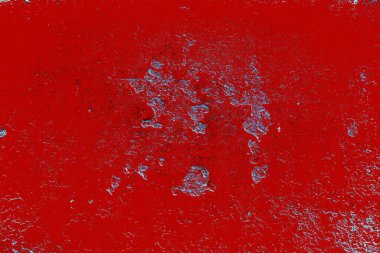 Çizik ve çatlaklarla metal doku