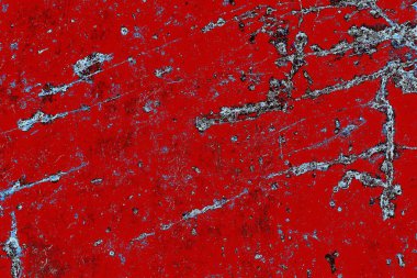 Duvar dokusu arkaplanı eski boyayla soyulmuş 