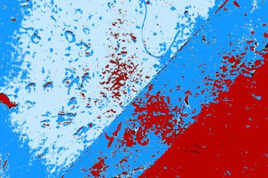 kırmızı, mavi ve siyah grunge duvar dokusu arkaplanı