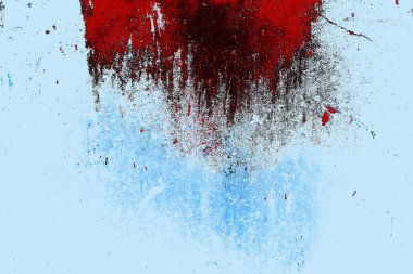 Çizik ve çatlaklarla metal doku