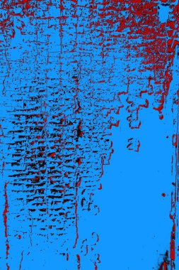 Çizik ve çatlaklarla metal doku