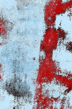 Çizik ve çatlaklarla metal doku