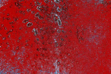 Çizik ve çatlaklarla metal doku