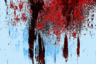 Çizik ve çatlaklarla metal doku