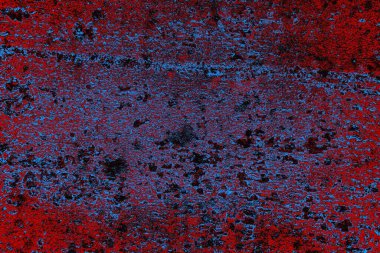 Çizik ve çatlaklarla metal doku