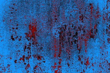 Çizik ve çatlaklarla metal doku