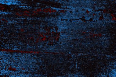 Koyu renkli ses, arka planda çatlaklar olan grunge duvar dokusu