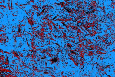 Çizik ve çatlaklarla metal doku