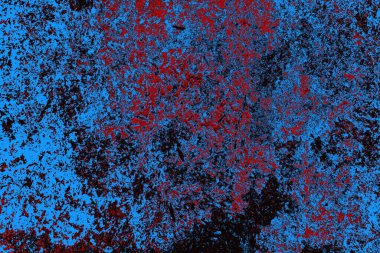 Çizik ve çatlaklarla metal doku