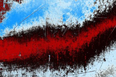 Çizik ve çatlaklarla metal doku