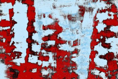 Çizik ve çatlaklarla metal doku