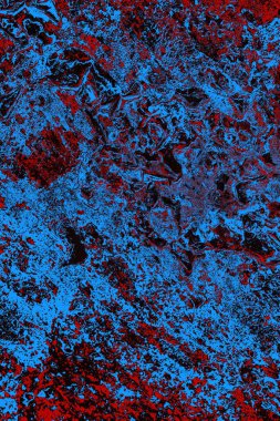 Çizik ve çatlaklarla metal doku