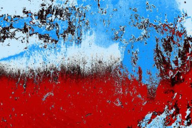 Çizik ve çatlaklarla metal doku