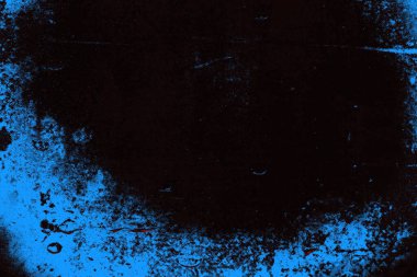 Koyu renkli ses, arka planda çatlaklar olan grunge duvar dokusu