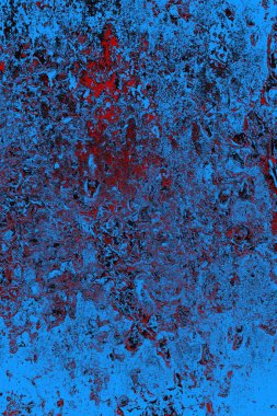 Çizik ve çatlaklarla metal doku