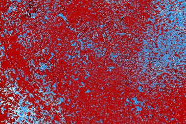 Duvar dokusu arkaplanı eski boyayla soyulmuş 