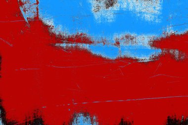 Çizik ve çatlaklarla metal doku