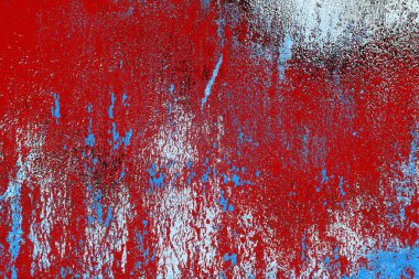 Çizik ve çatlaklarla metal doku