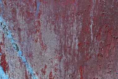 Çizik ve çatlaklarla metal doku