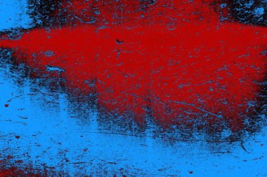 Çizik ve çatlaklarla metal doku