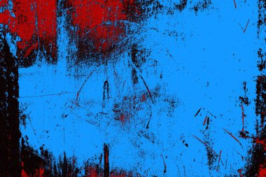 Çizik ve çatlaklarla metal doku