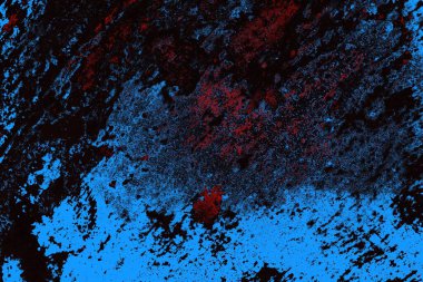 Çizik ve çatlaklarla metal doku