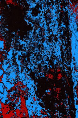 Çizik ve çatlaklarla metal doku