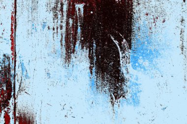 Çizik ve çatlaklarla metal doku