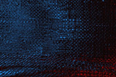 Kırışık plastik polietilen film dokusu