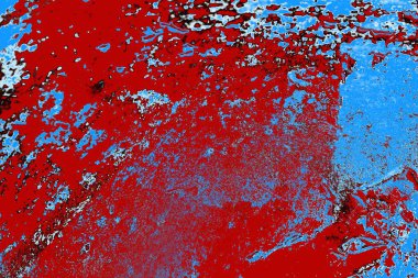 Duvar dokusu arkaplanı eski boyayla soyulmuş 