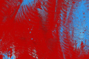 kırmızı, mavi ve siyah grunge duvar dokusu arkaplanı