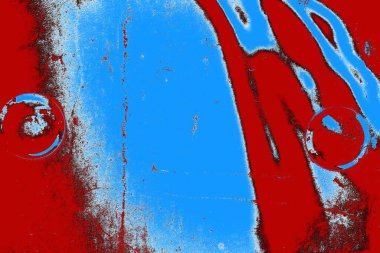 kırmızı, mavi ve siyah grunge duvar dokusu arkaplanı