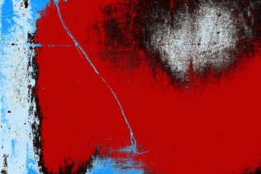 Çizik ve çatlaklarla metal doku