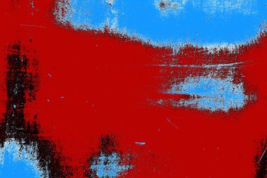 Çizik ve çatlaklarla metal doku