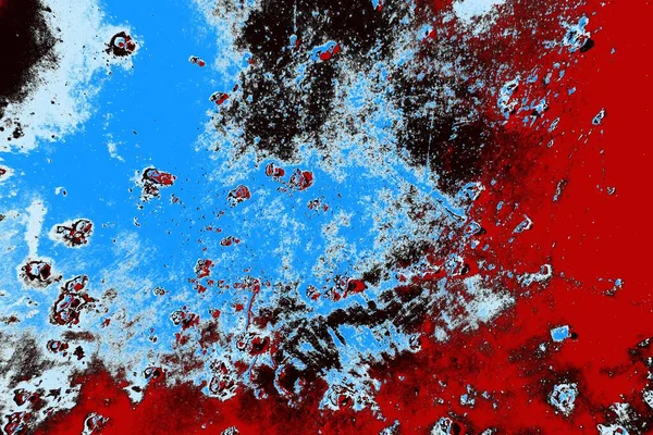 kırmızı, mavi ve siyah grunge duvar dokusu arkaplanı