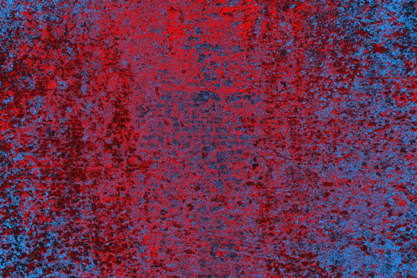Kırmızı ve mavi renkli grunge duvar dokusu arkaplanı