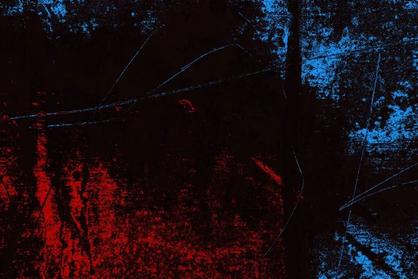 Koyu renkli ses, arka planda çatlaklar olan grunge duvar dokusu