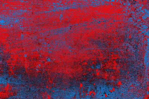 Fond Texture Murale Grunge Rouge Bleu Cramoisi — Photo