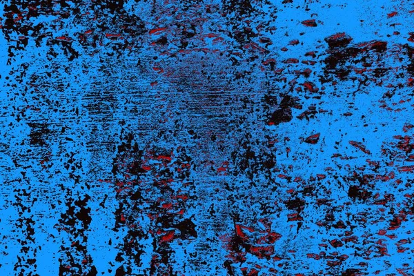 Çizik ve çatlaklarla metal doku